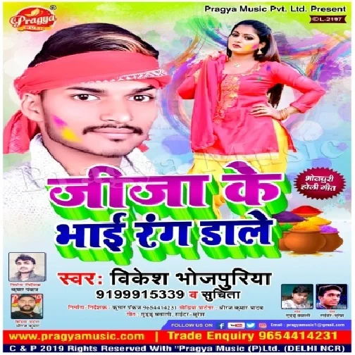 Jija Ke Bhai Rang Dale ( Vikesh Bhojpuriya)